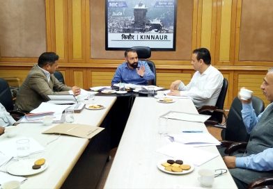 जिला स्तरीय सार्वजनिक वितरण प्रणाली की बैठक उपायुक्त किन्नौर की अध्यक्षता में आयोजित